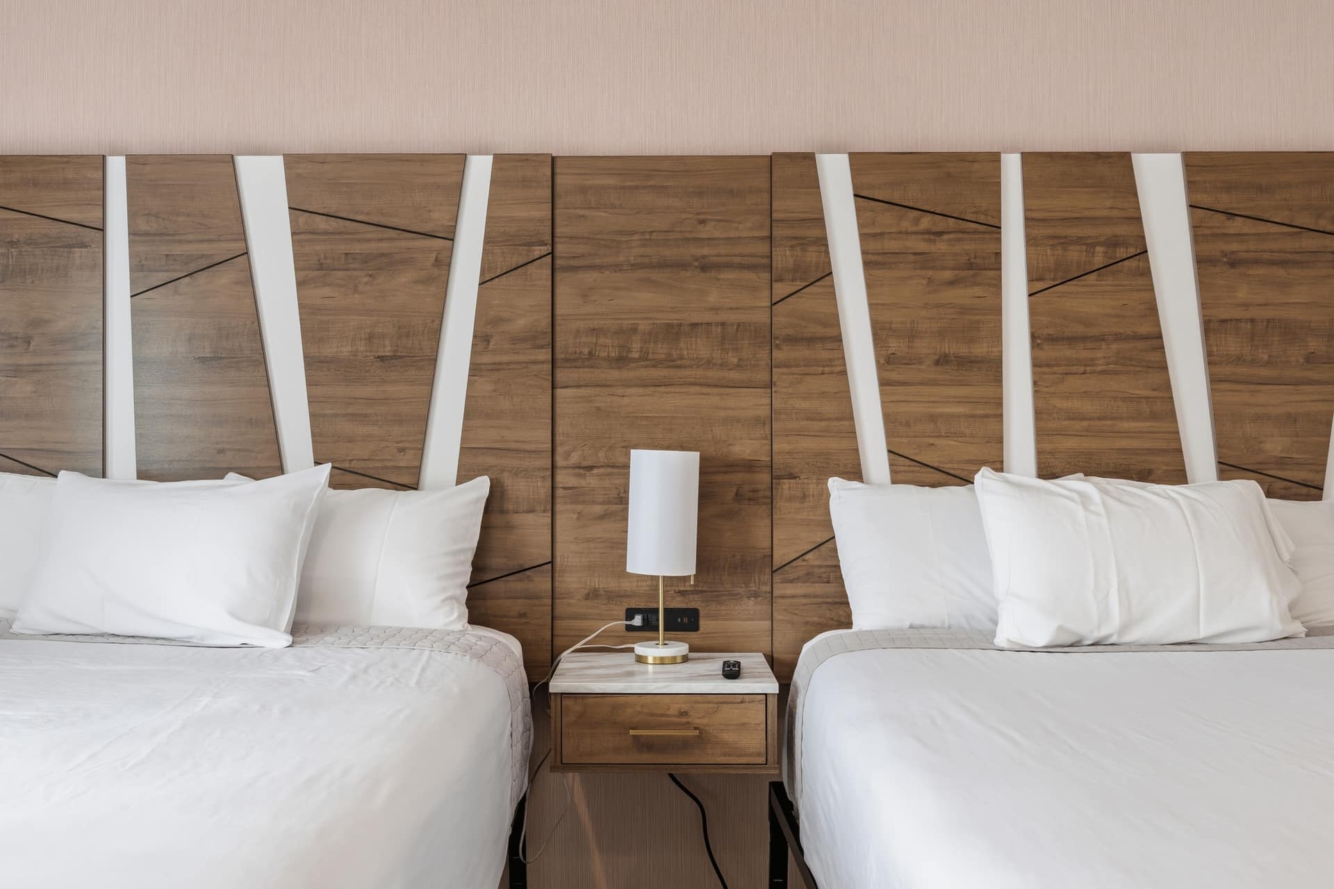 Renovated room interior